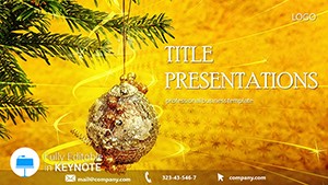 History of Christmas Holiday Keynote Template - Download