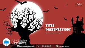 Halloween Keynote Template: Memorable Presentation