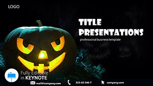 Halloween Pictures Keynote templates