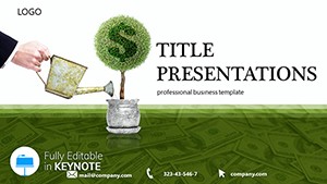 Increase Money Keynote templates