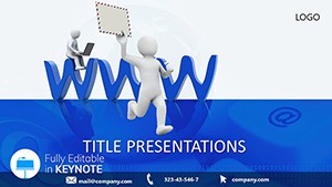 Customer Service Email Keynote Template - Download Presentation