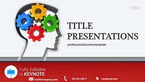 Ideas Advertising and Marketing Keynote template