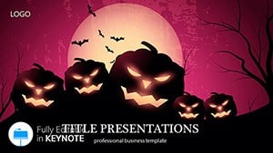 Spirit Halloween Keynote Template - Download Spooky Presentation Designs