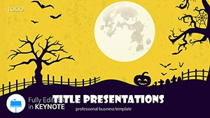 Best Celebrity Halloween Keynote Template: Presentation