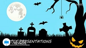 Tradition attributes and costumes for Halloween Keynote templates
