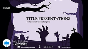 Scenario Halloween Keynote templates
