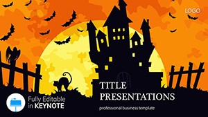 Fun on Halloween Keynote templates