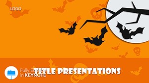 Preparing for Halloween Keynote templates
