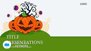 Accessories Halloween Keynote templates