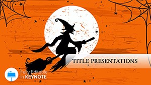 Halloween Witches Keynote Template: Presentation