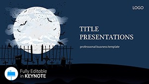 Holiday Mystery and Horror Keynote Template Presentation