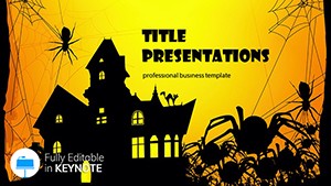 Bloodthirsty Monsters Keynote Template: Halloween Presentation