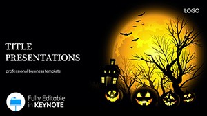 World Celebrates Halloween Keynote templates