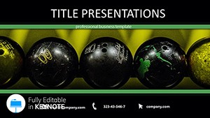 Bowling Keynote templates