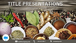 Spice Keynote template Presentation
