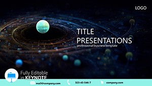 Planetarium Keynote templates