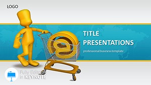 Shopping Cart Keynote templates