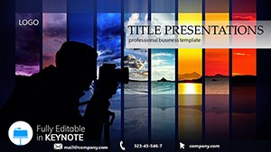 Photo Stock Keynote templates