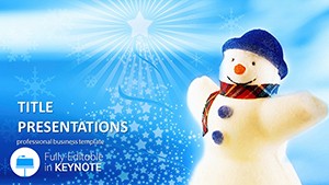Snowman Keynote templates