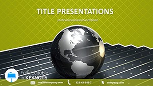 International Economy and World Business Keynote templates