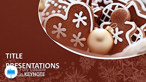 Christmas bakings Keynote templates