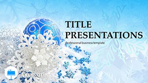 Happy New Year and Merry Christmas Keynote templates