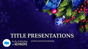 Christmas - traditions and customs Keynote templates
