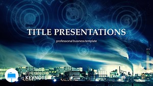 Manufacturing Factory Keynote template Presentation