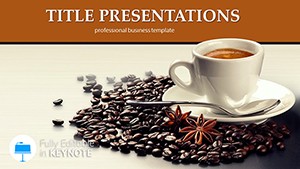 Coffee Drinks Keynote Template | Presentation Design Download