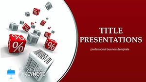 Actions and discounts Keynote templates