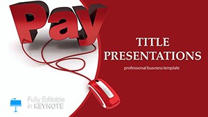 Online Pay Keynote templates