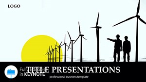 Wind Power Keynote templates