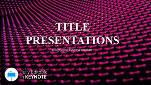 Abstract Painting Keynote templates and Themes