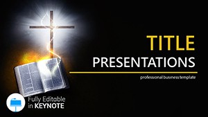 Gospel and Cross Keynote Template forPresentations