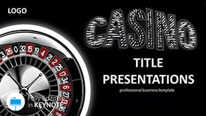Casino Roulette Tips Keynote templates - themes