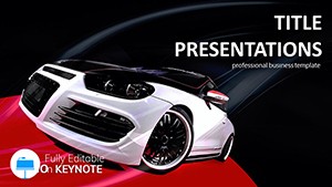 Automobile Keynote templates - themes