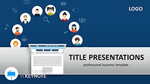 Social Media Analytics Keynote templates
