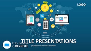 Social Media Keynote templates - themes