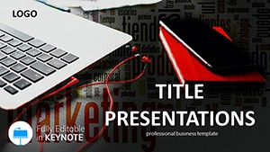 Affiliate Marketing Keynote Template: Presentation