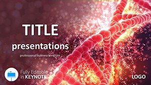 DNA decoding Keynote templates