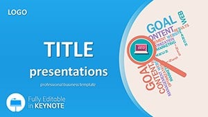 Website Promotion Keynote templates