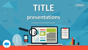Website Development Keynote Template for Presentation