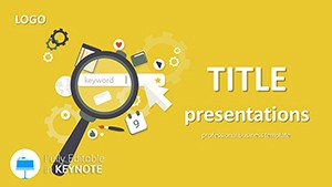 SEO Search Engine Keynote templates