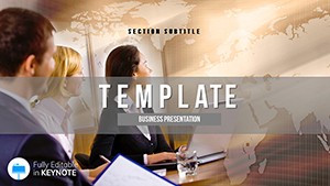 Professional Writing Startup Business Plan Keynote Template