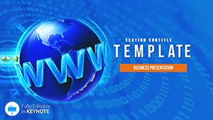 Design Websites Keynote Template | Editable Presentation for Download