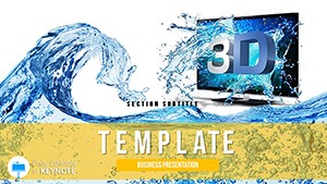3D TV - Technology Keynote template
