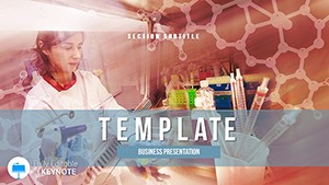 Laboratory Work Keynote template