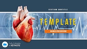 Heart Diseases Keynote template Presentation