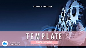 Marketing: Motion Control Products Keynote Template for Presentation