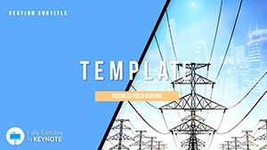 Transmission Tower - Keynote Templates